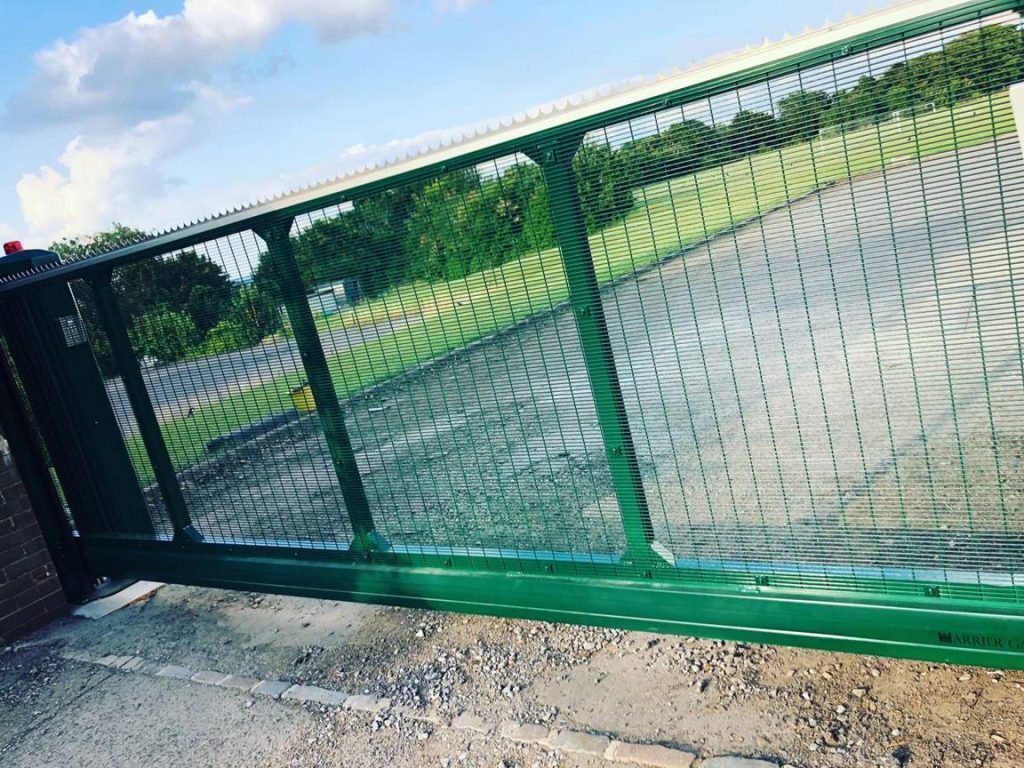 industrial electric gate