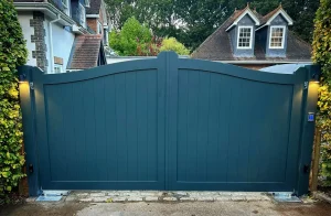 security wooden gates
